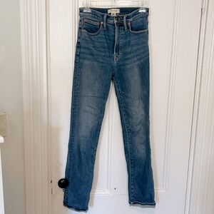Madewell perfect vintage skinny jeans
